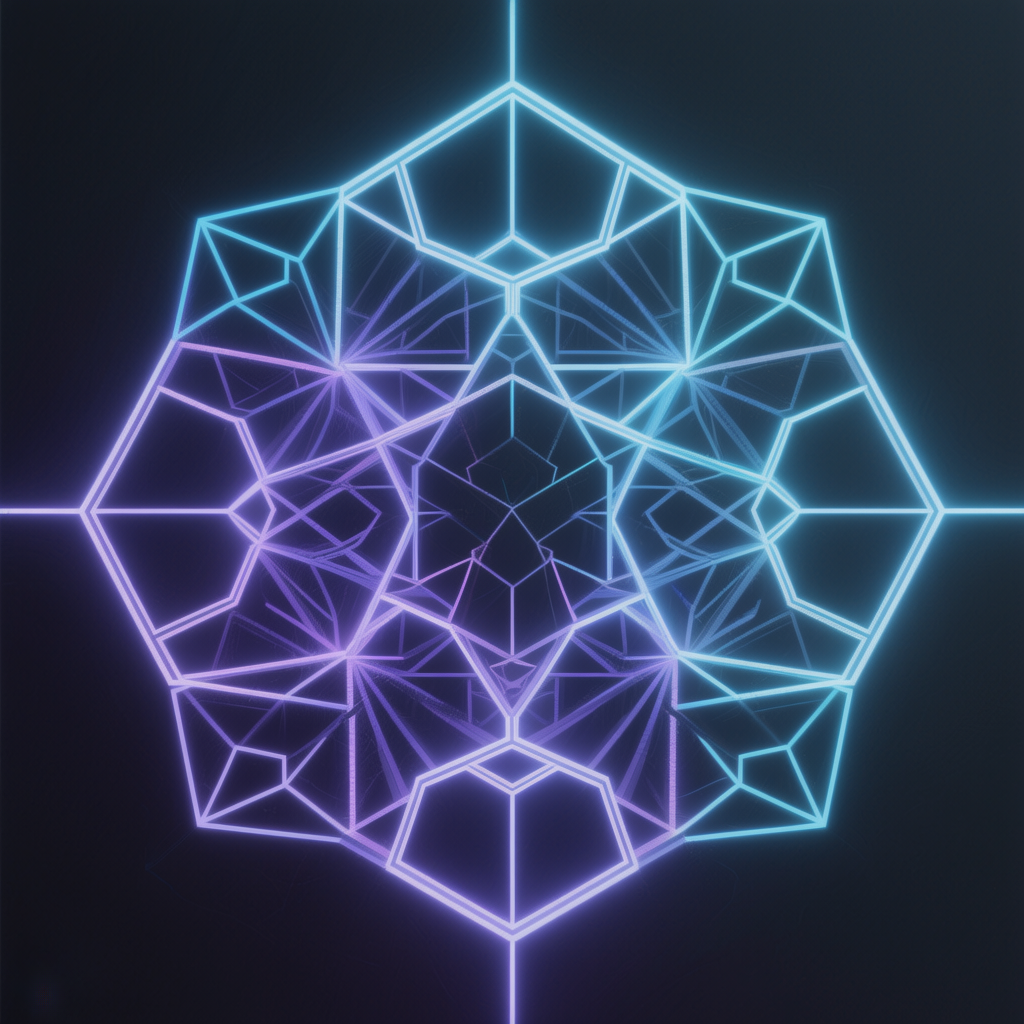 Aether Lines abstract puzzle aesthetic